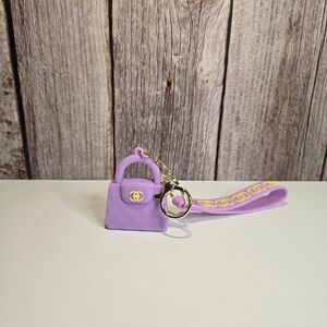 Fashion Purple Keychain